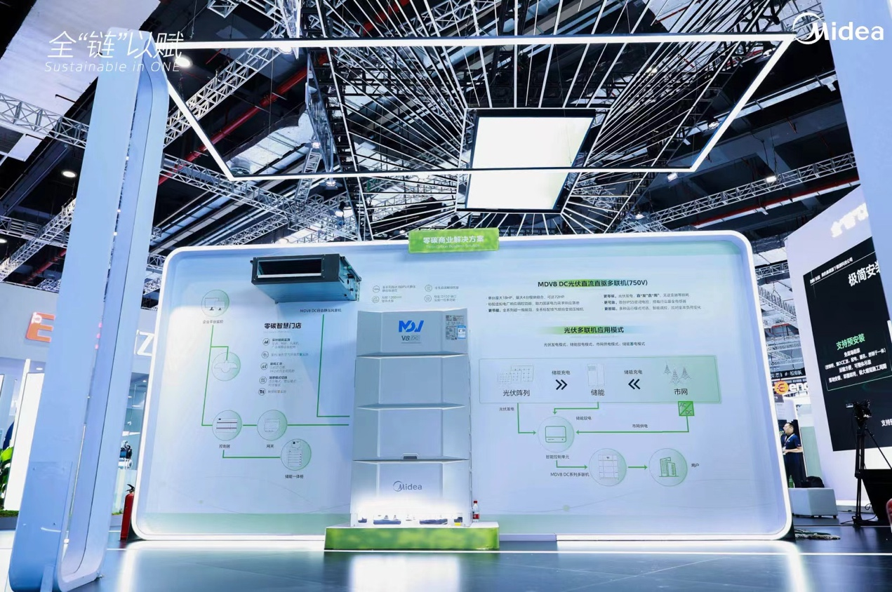 美的能源“天团”亮相2024SNEC以全链路硬实力赋能绿色可持续发展(图8)