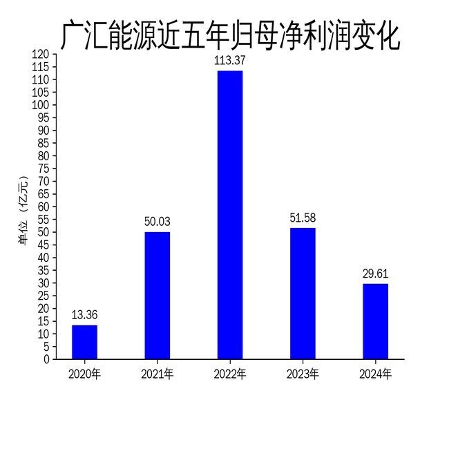 广汇能源2024年财报：营收利润双降天然气板块成最大拖累(图2)