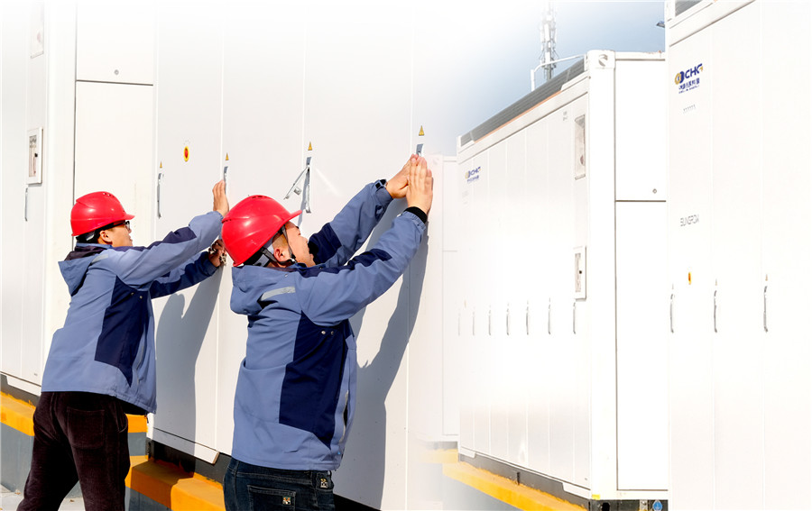 中環新能源10MW20MWh儲能項目正式投運(图3)